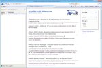Ejemplo de la fuente RSS de Atlence.com en Internet Explorer