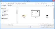 Select a picture to insert in Apache OpenOffice.org