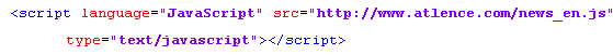 XML news script related to Atlence.com