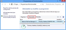 Ajouter ou supprimer des programmes sous Windows