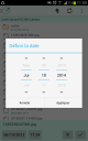 Slection d'une date
