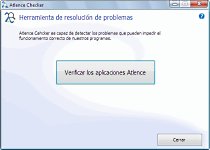 Atlence Checker comprueba que su hardware y software le permiten ejecutar correctamente nuestros programas